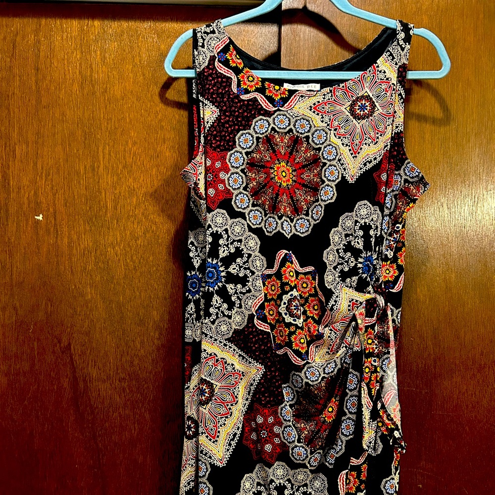 Mosaic Sleeveless Summer Dress